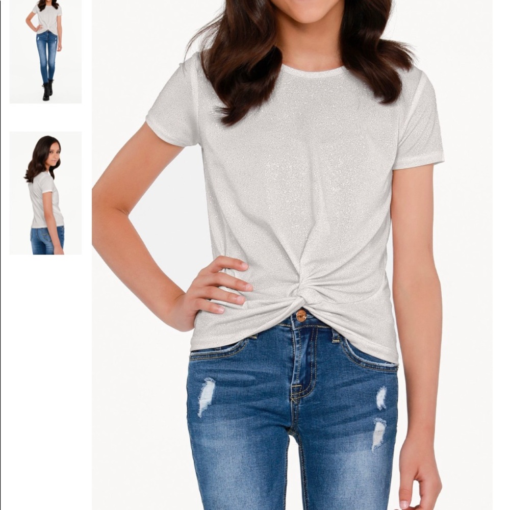 The Sparkle Knot Top (Tween) Sallymiller 7/8 S